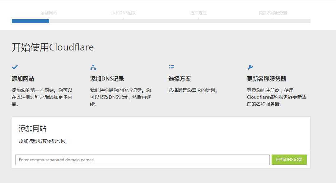 Cloudflare海外CDN的开通和使用