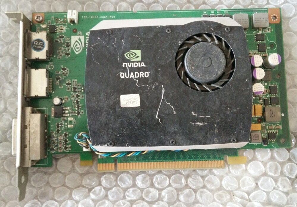 丽台nvida quadro fx580专业显卡